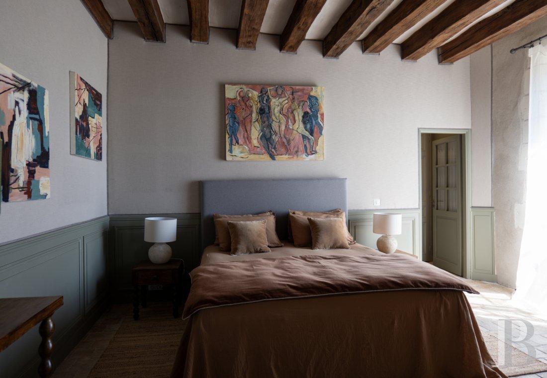 En Indre-et-Loire, entre Bourgueil et Langeais, une maison de village des 16e et 18e siècles - photo  n°11